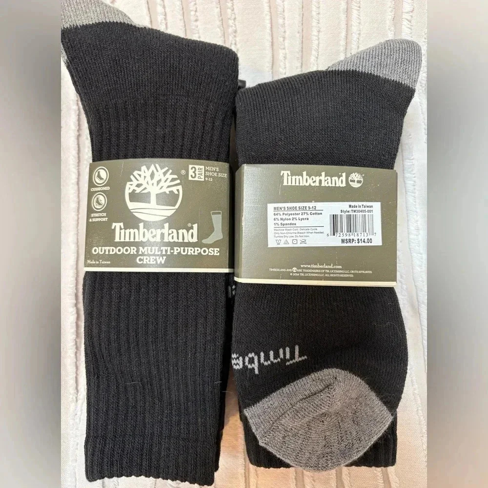 Men’s Timberland Outdoor Multipurpose Crew Socks